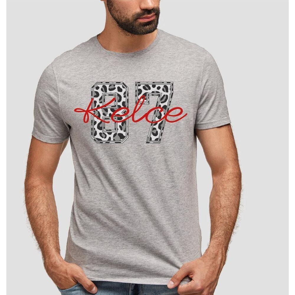 Travis Kelce 87 Cheetah Print Shirt Gift For Fan